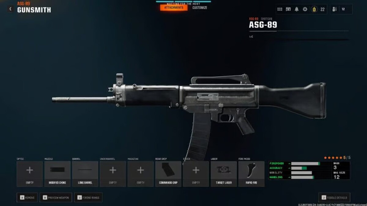 اسلحه ASG-89 (شاتگان)