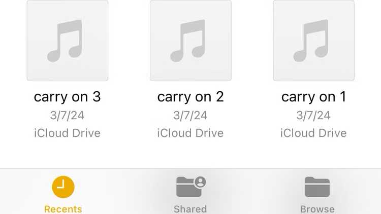 افزودن پیوست اسناد از اپلیکیشن Files در نوت