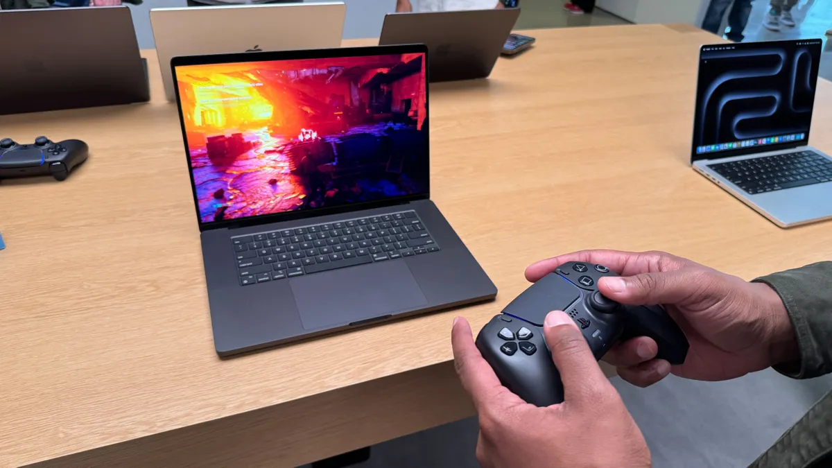 اجرای بازی های سنگین در مک بوک پرو m4