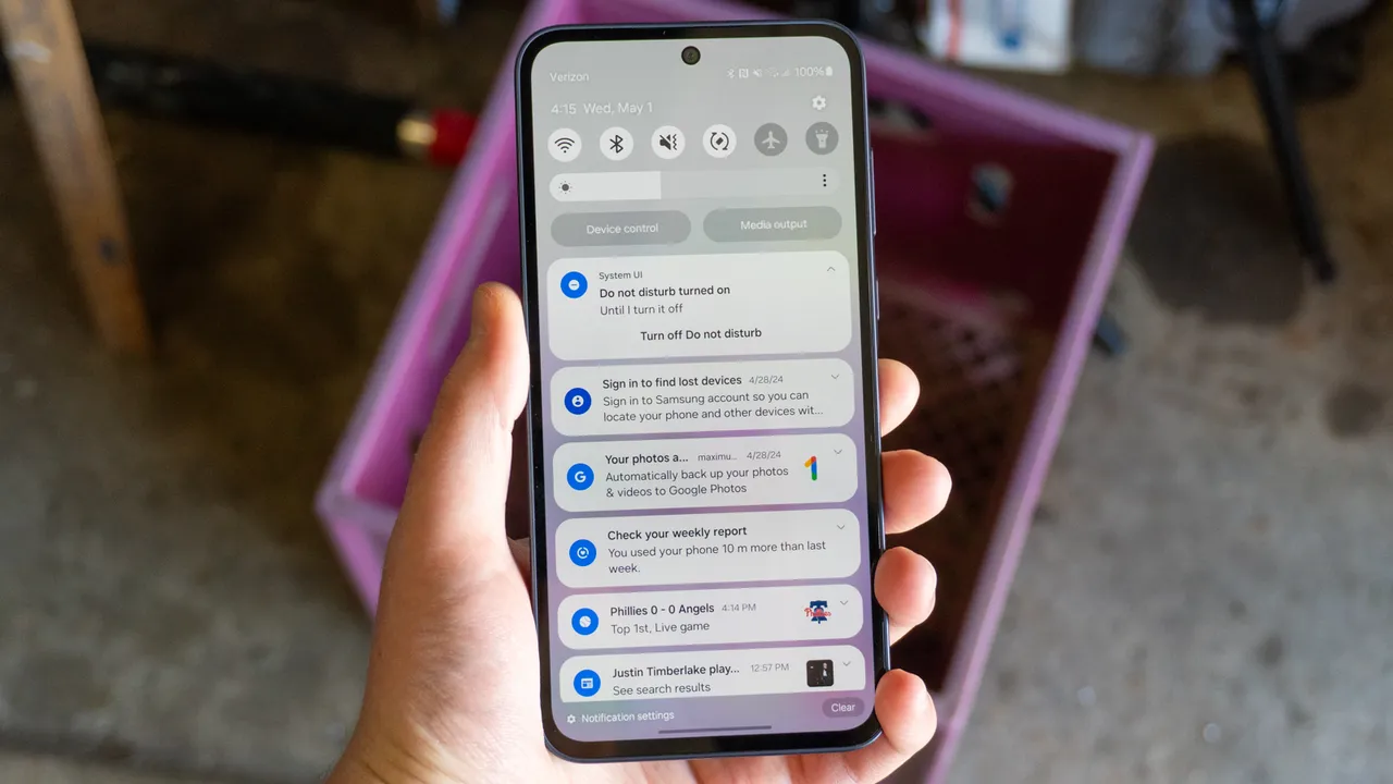 کاهش تعداد نوتیفیکیشن‌ها