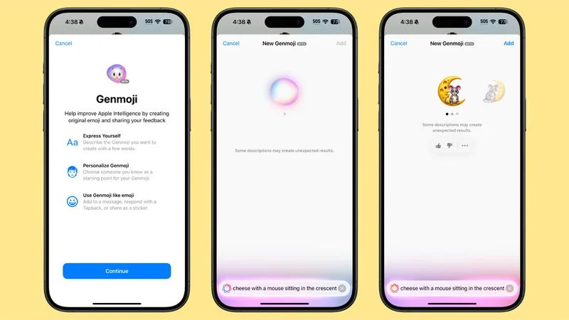 چگونه Genmoji را فعال و استفاده کنیم؟