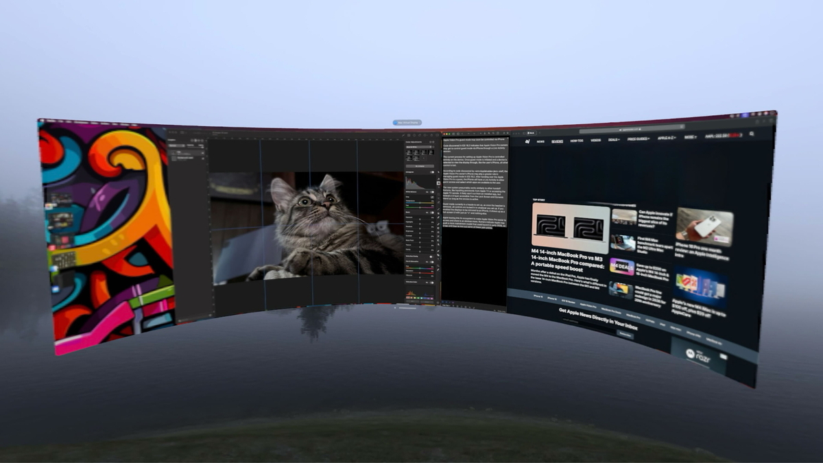 بهبودهای جدید در visionOS 2.2