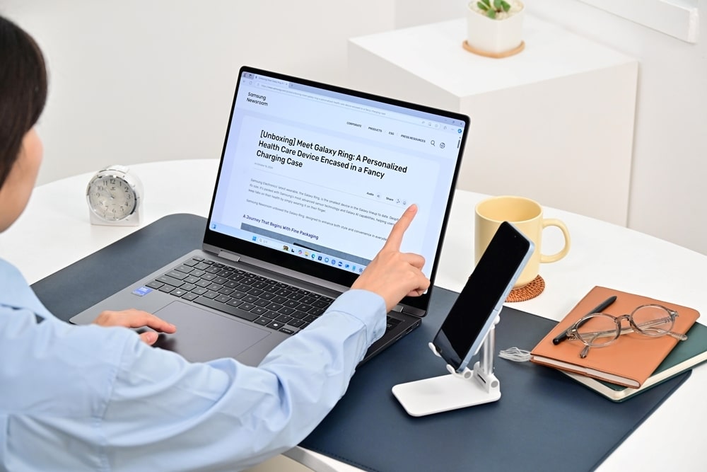 هوش مصنوعی در Galaxy Book5 Pro 360