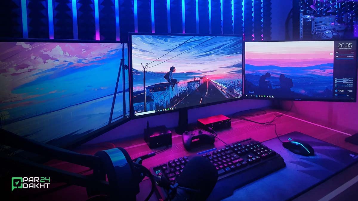 تنظیم اجرای چند مانیتوره بازی