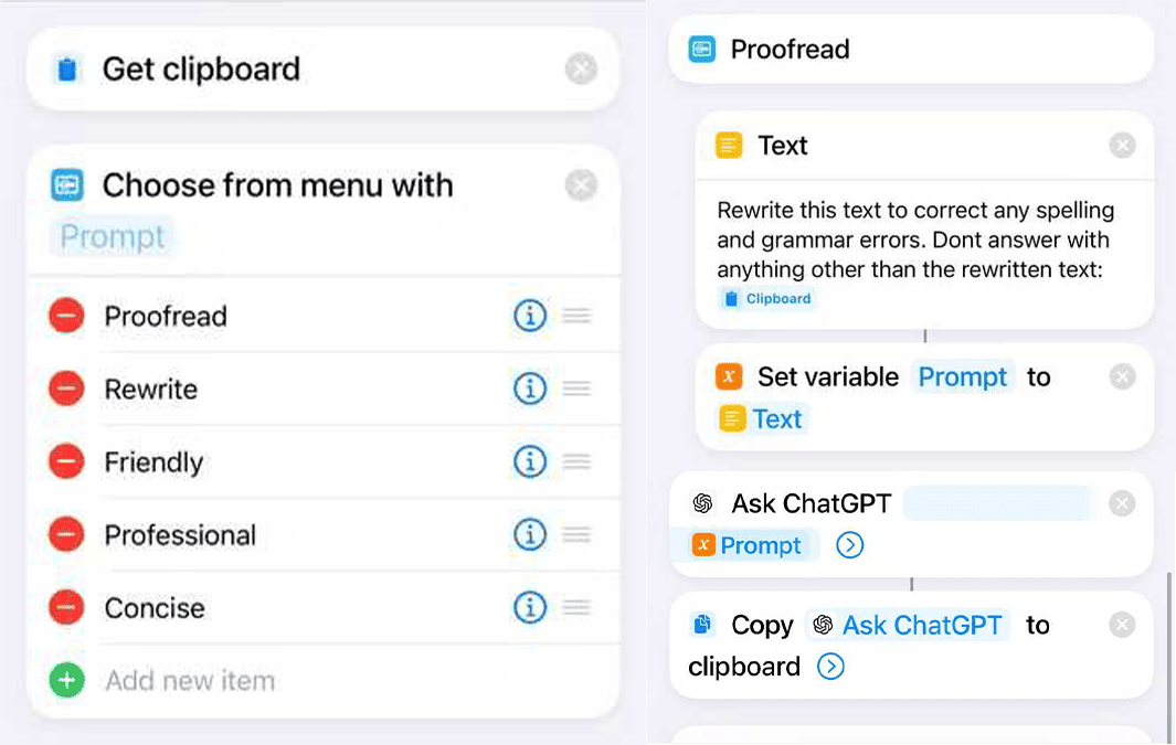شبیه سازی هوش مصنوعی نوشتاری اپل در آیفون های قدمی مرحله یازدهم