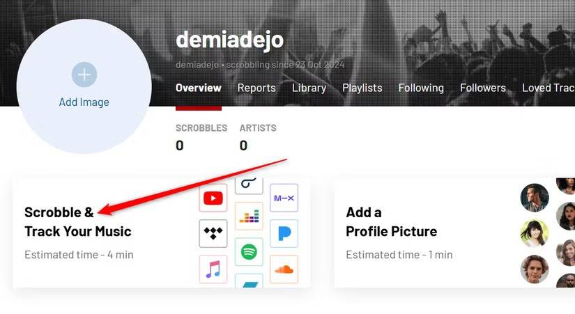 اتصال Last.fm به اسپاتیفای