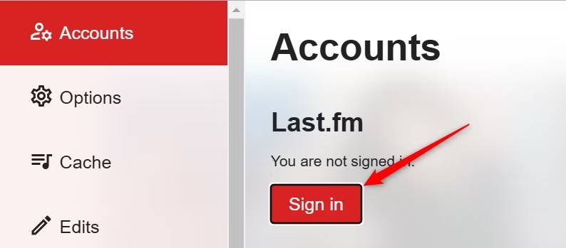 مراحل شروع اسکرابل کردن از طریق Web Scrobbler