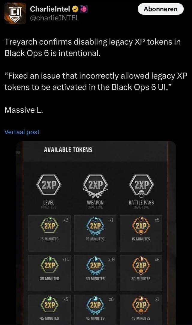 چرا حذف توکن‌های دابل XP باعث خشم بازیکنان شده است؟