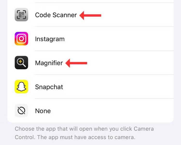 تنظیم حساسیت فشار دکمه کنترل دوربین آیفون ۱۶