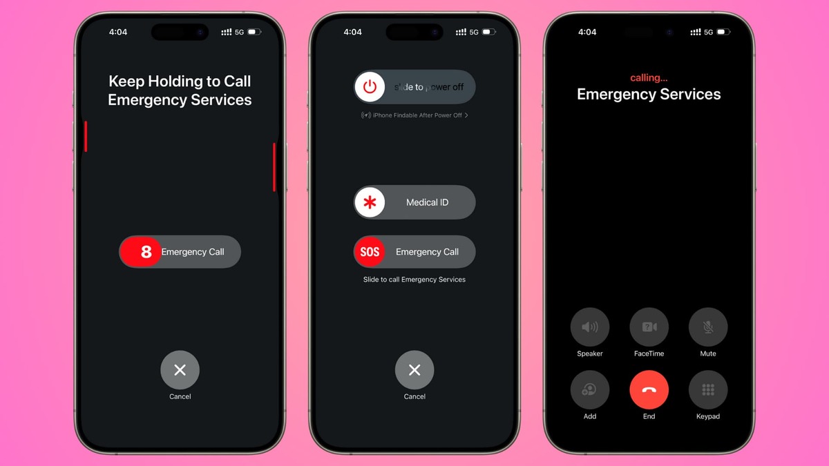 استفاده از ویژگی Emergency SOS در آیفون