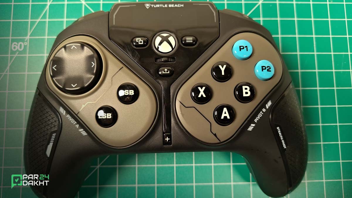 دکمه های کنترلر Stealth Pivot