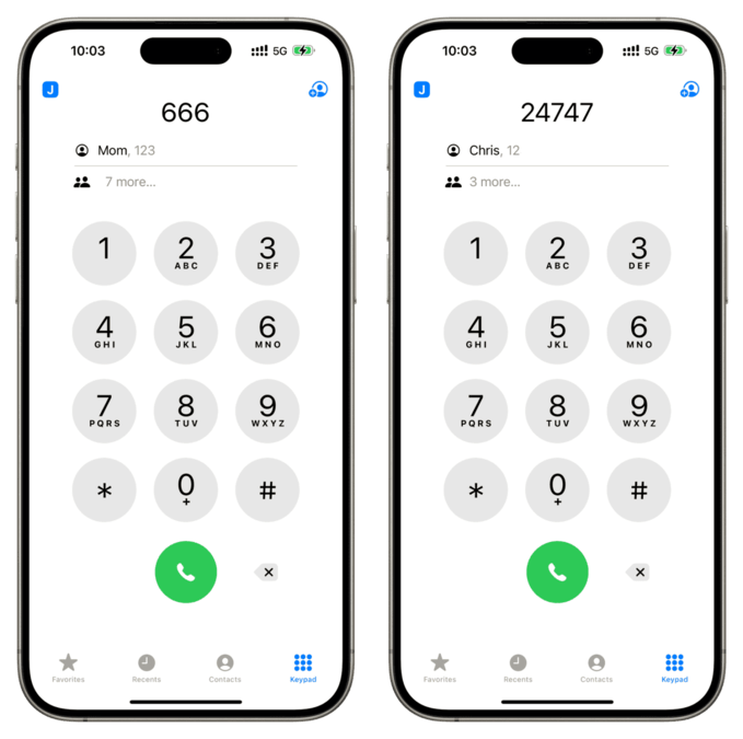 آموزش استفاده از T9 Dialing در ios 18