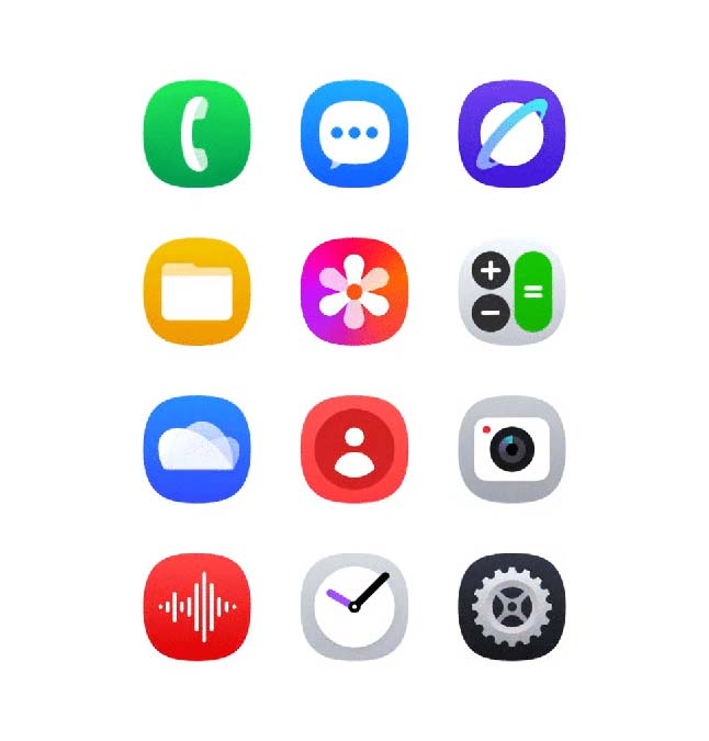 اپلیکیشن‌های one ui 7