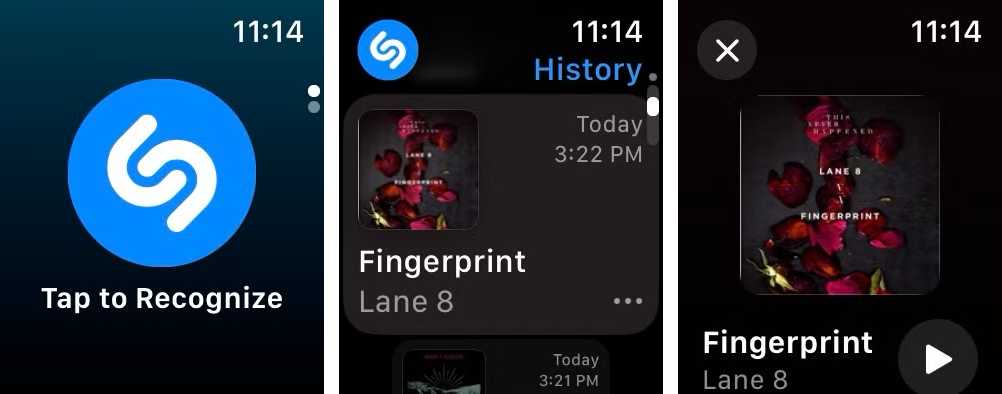 تشخیص موسیقی با Music Recognition در اپل واچ