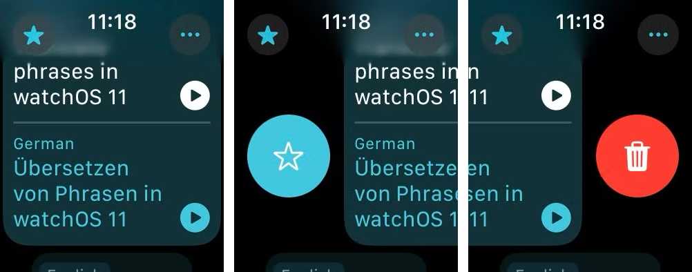 ترجمه عبارات با اپلیکیشن Translate در اپل واچ
