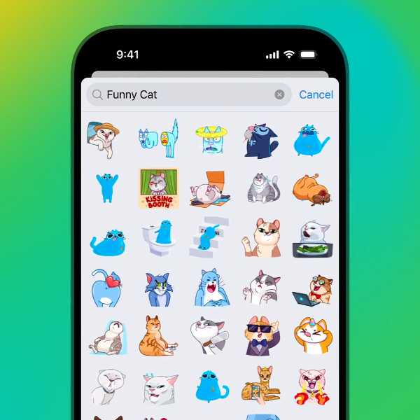 استیکر با هوش مصنوعی در تلگرام