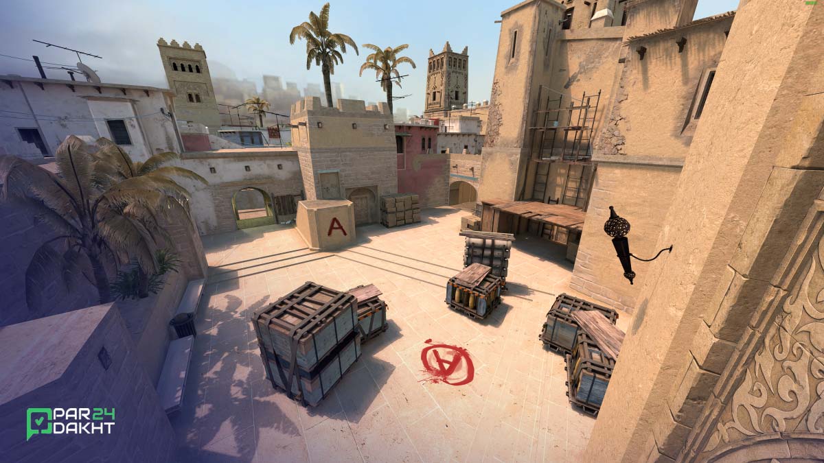 مپ Mirage در کانتر استرایک ۲