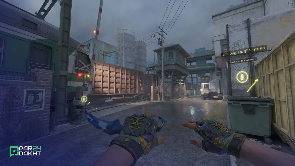 مپ Train در کانتر استرایک ۲