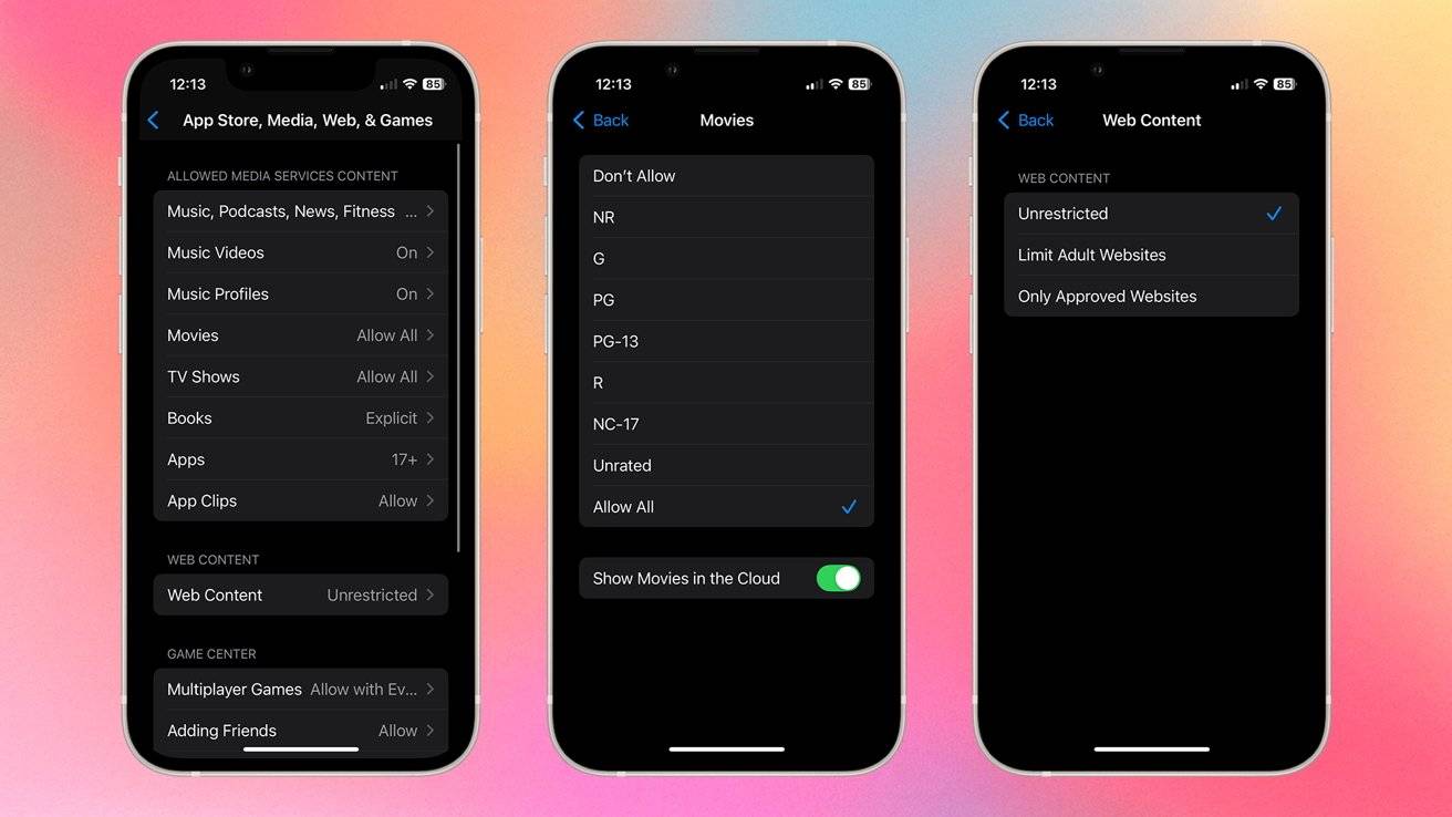 محدود کردن زمان استفاده از آیفون