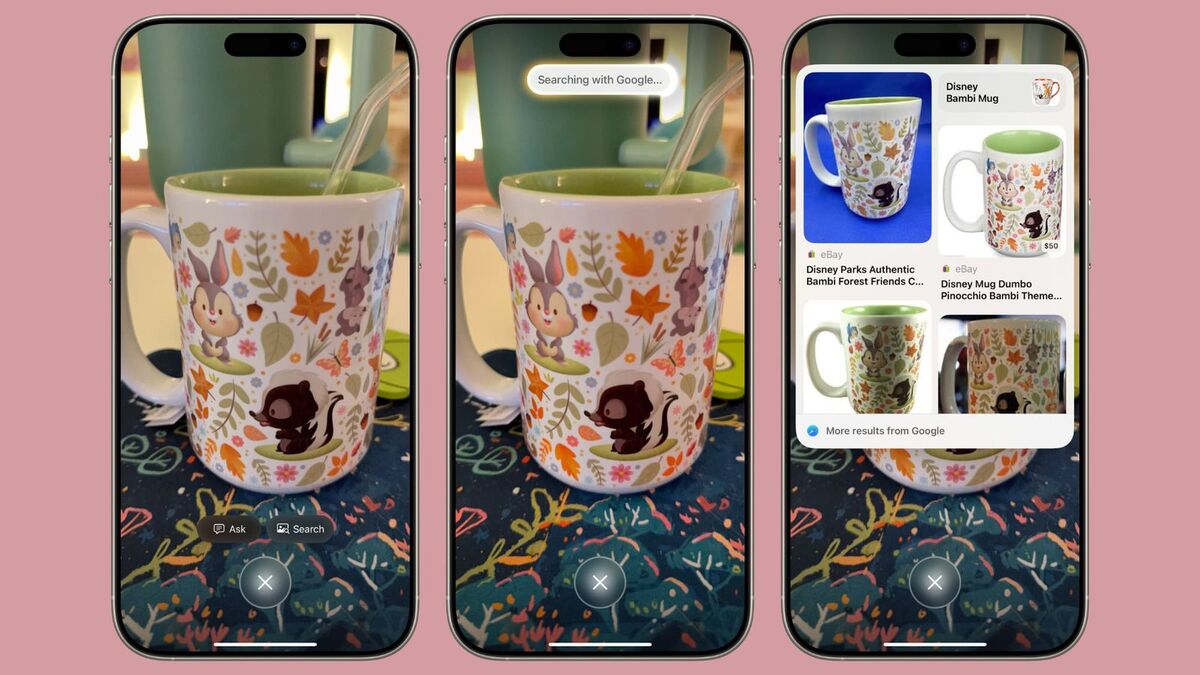 جستجوی اشیا در گوگل با دوربین آیفون