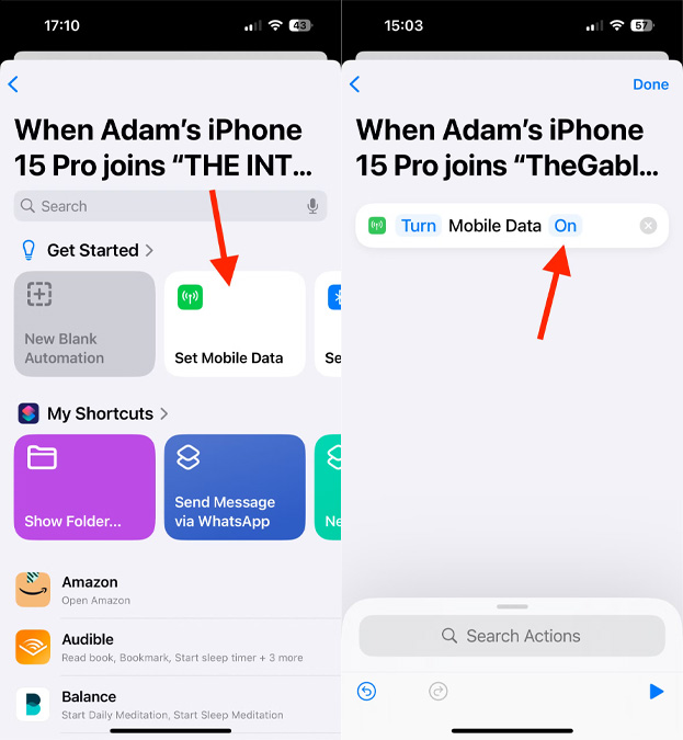 خاموش کردن خودکار انترنت سیم کارت در آیفون