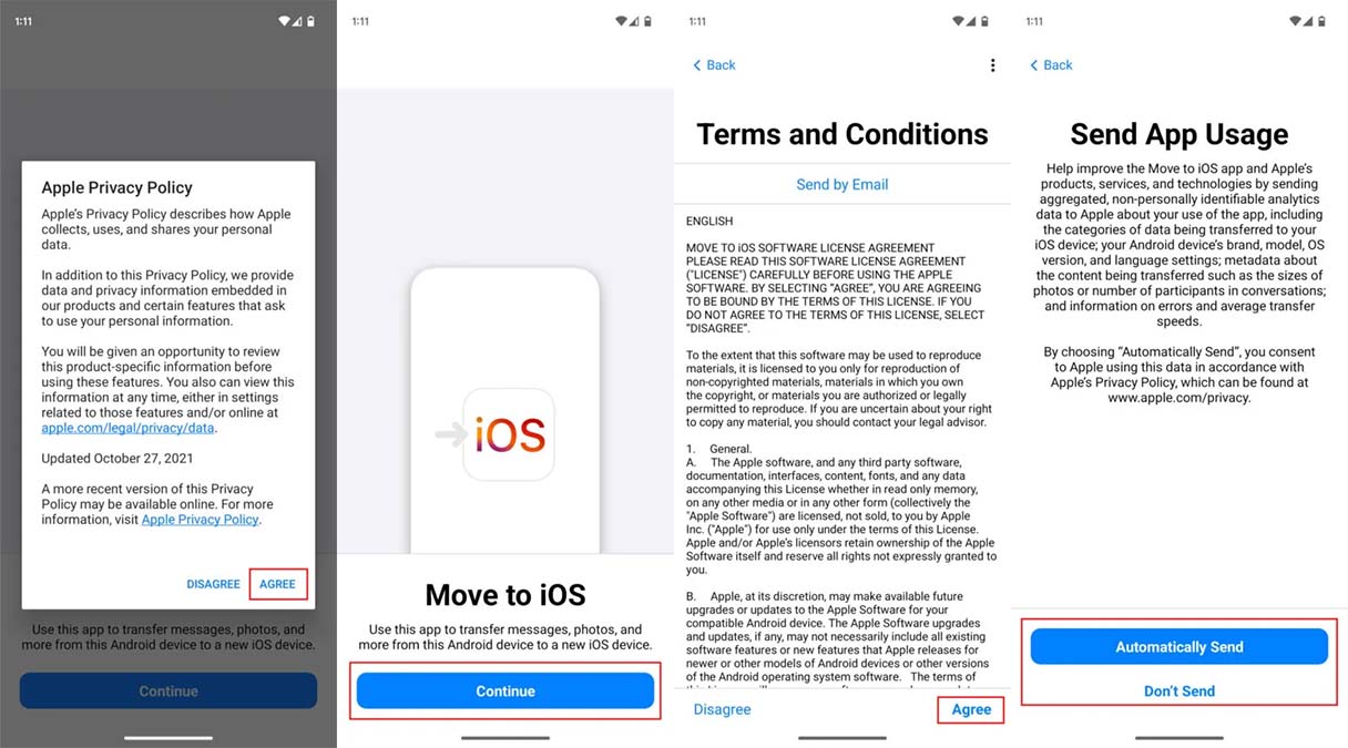 اپلیکیشن Move to iOS