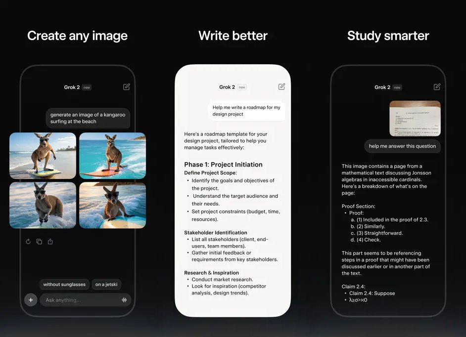 ویژگی‌های هوش مصنوعی Grok
