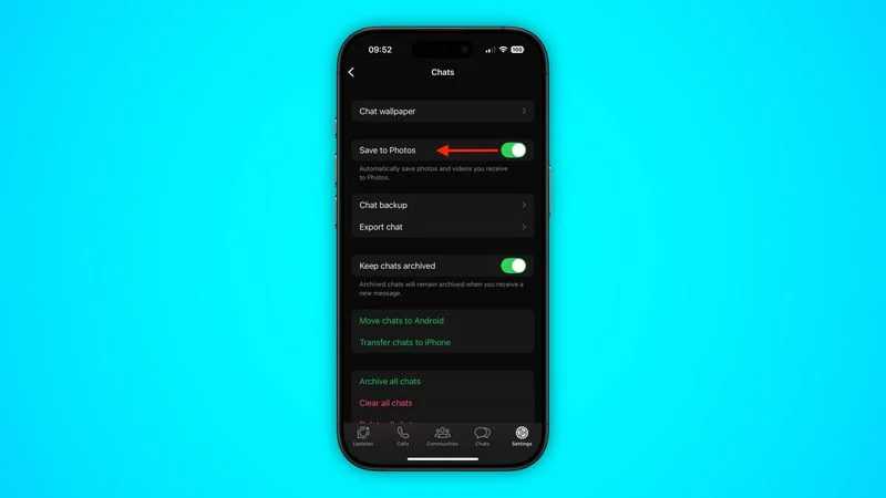 جلوگیری از ذخیره تصاویر واتساپ در گالری