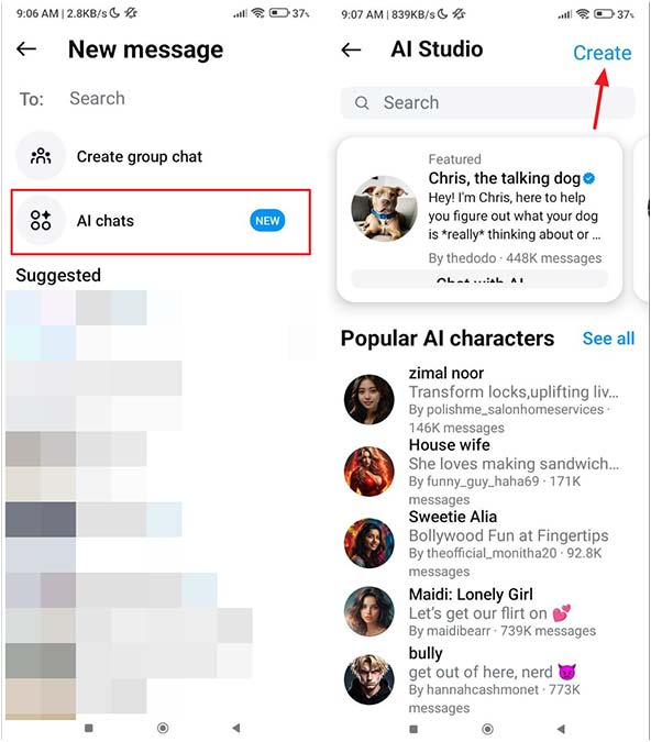 ساخت هوش مصنوعی ایستارگرام مرحله اول
