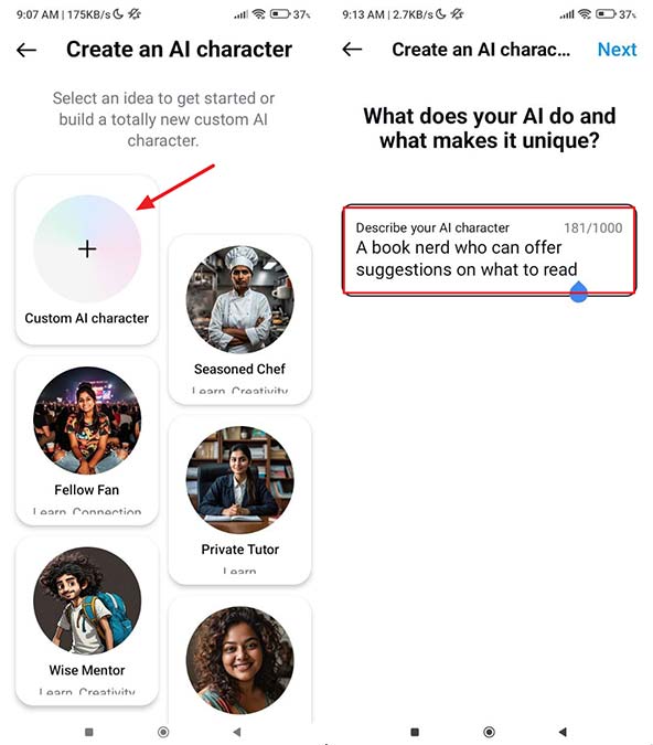 ساخت هوش مصنوعی ایستارگرام مرحله دوم
