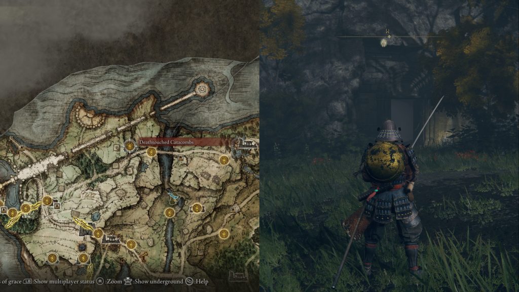 نقشه اوچیگاتانا در الدن رینگ