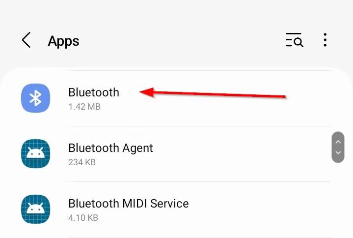 رفع مشکل بلوتوث اندروید مرحله هشتم