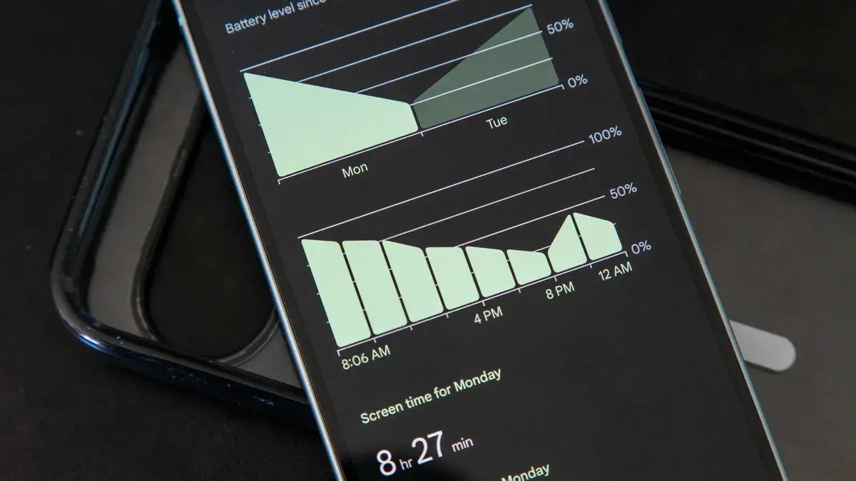 مدیریت و کنترل باتری گوشی