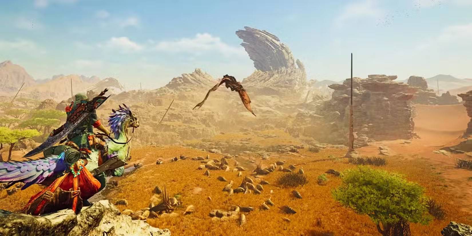 شکار هیولاهای جدید در Monster Hunter Wilds