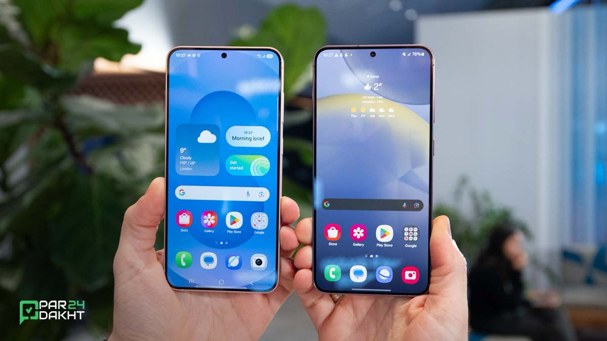 طراحی و نمایشگر گلکسی S25 پلاس