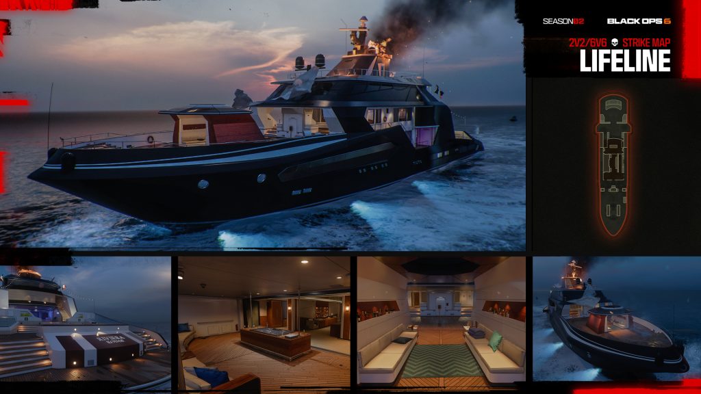 نقشه Lifeline در فصل دوم بلک اپس 6