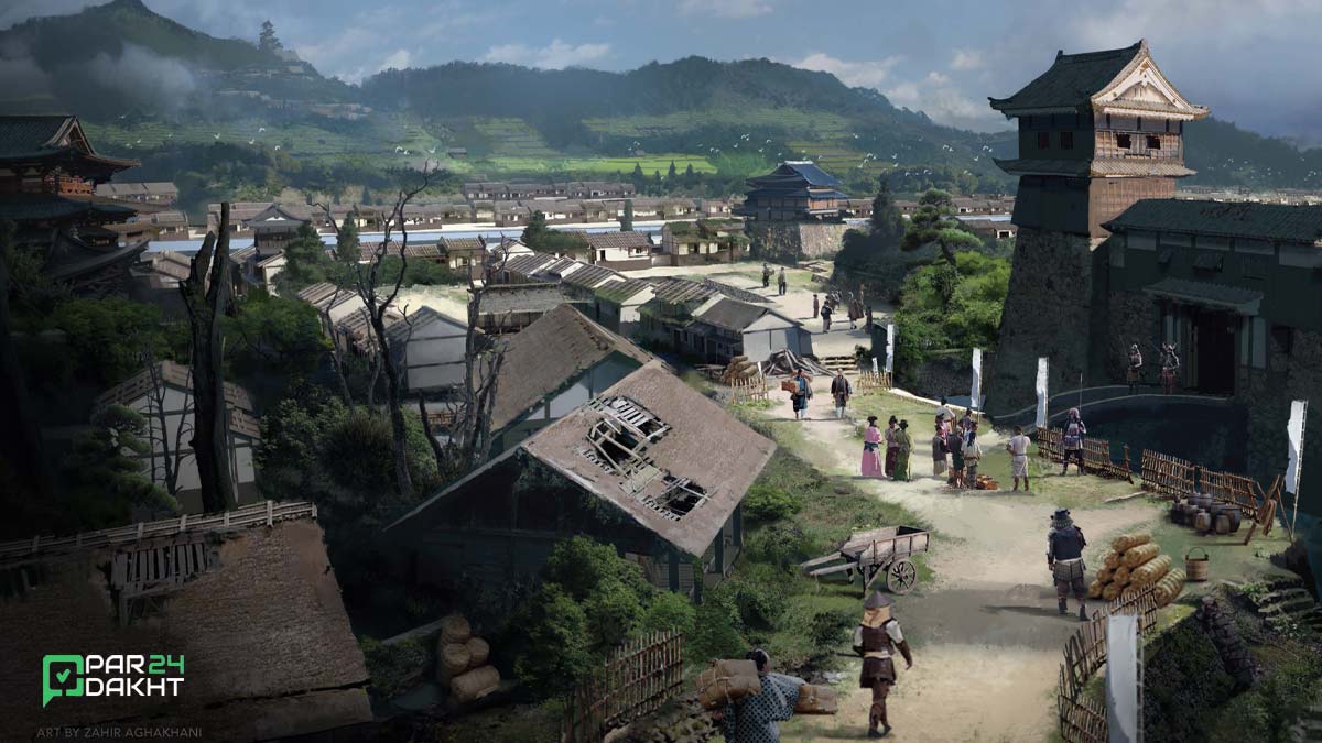 آرت بوک بازی Assassin’s Creed Shadows طراحی