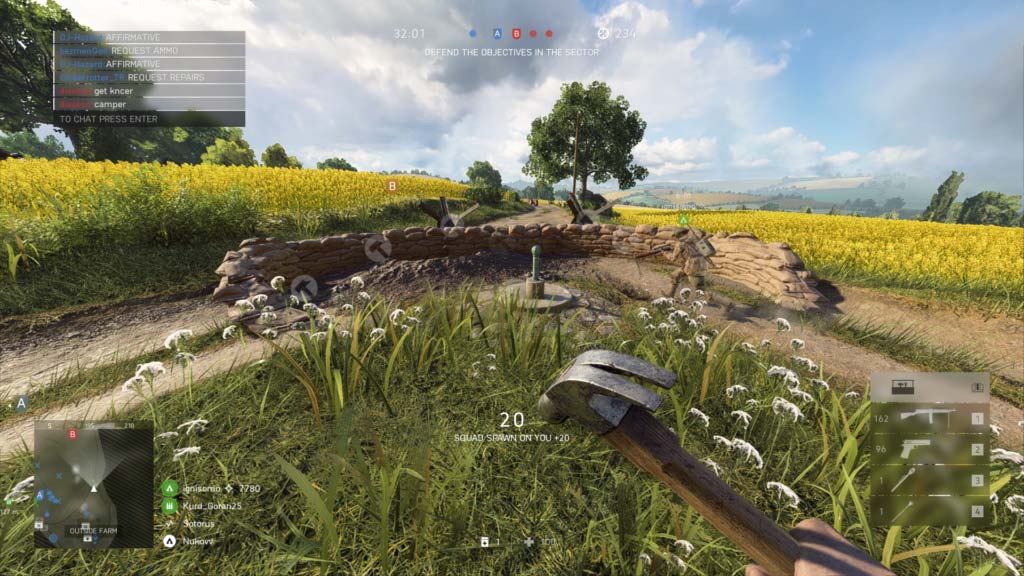 دفاع تاکتیکی در میدان نبرد battlefield