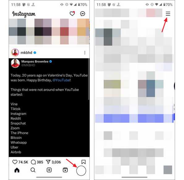 بکاپ گرفتن از چت های اینستاگرام مرحله اول