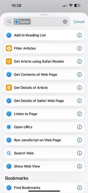 میانبرهای Siri در ios 18.4