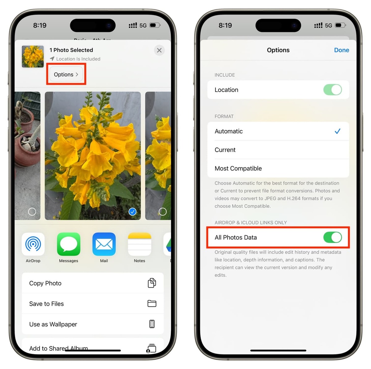 انتقال عکس با ایردراپ