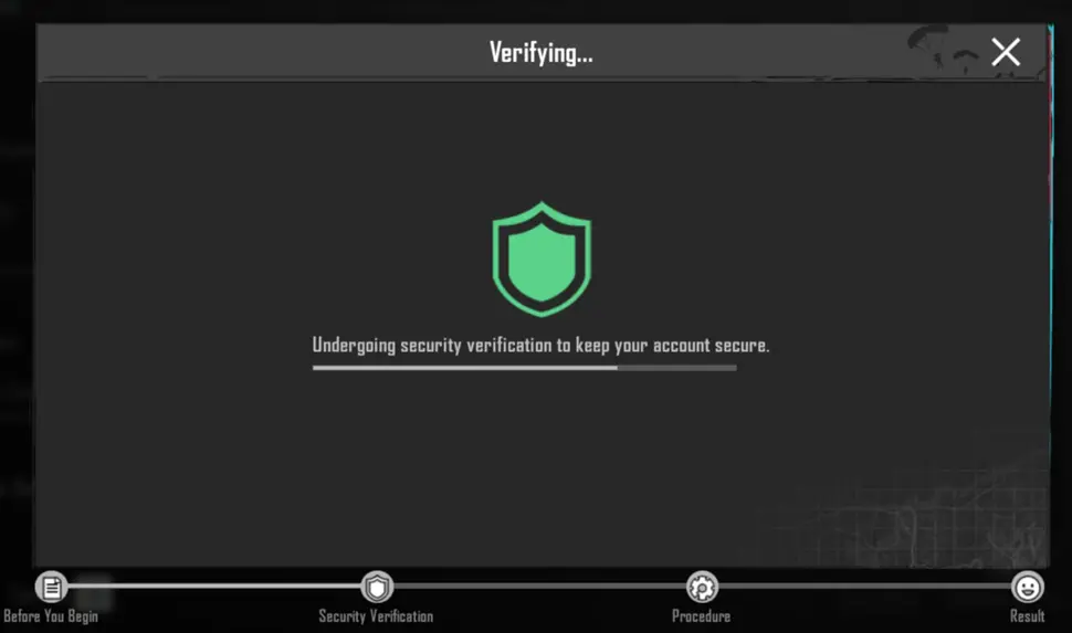 آپدیت امنیت حساب پابجی موبایل