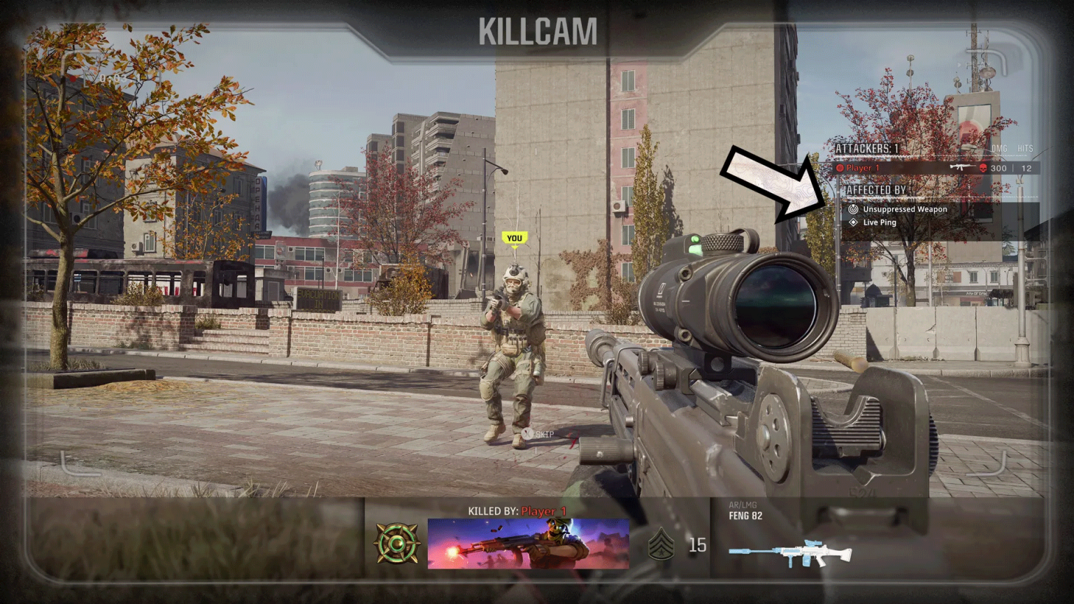 بهبودهای Killcam در کالاف دیوتی