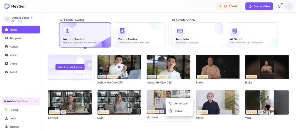 ساخت ویدیو با آواتارهای هوش مصنوعی