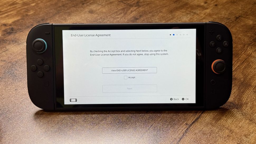 راه‌اندازی نینتندو سوییچ ۲ مرحله دوم