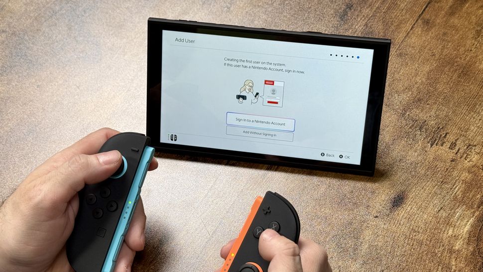 راه‌اندازی نینتندو سوییچ ۲ مرحله پنجم