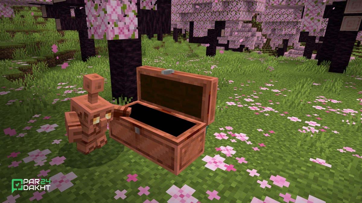 آموزش ساخت گالم مسی در بازی ماینکرافت