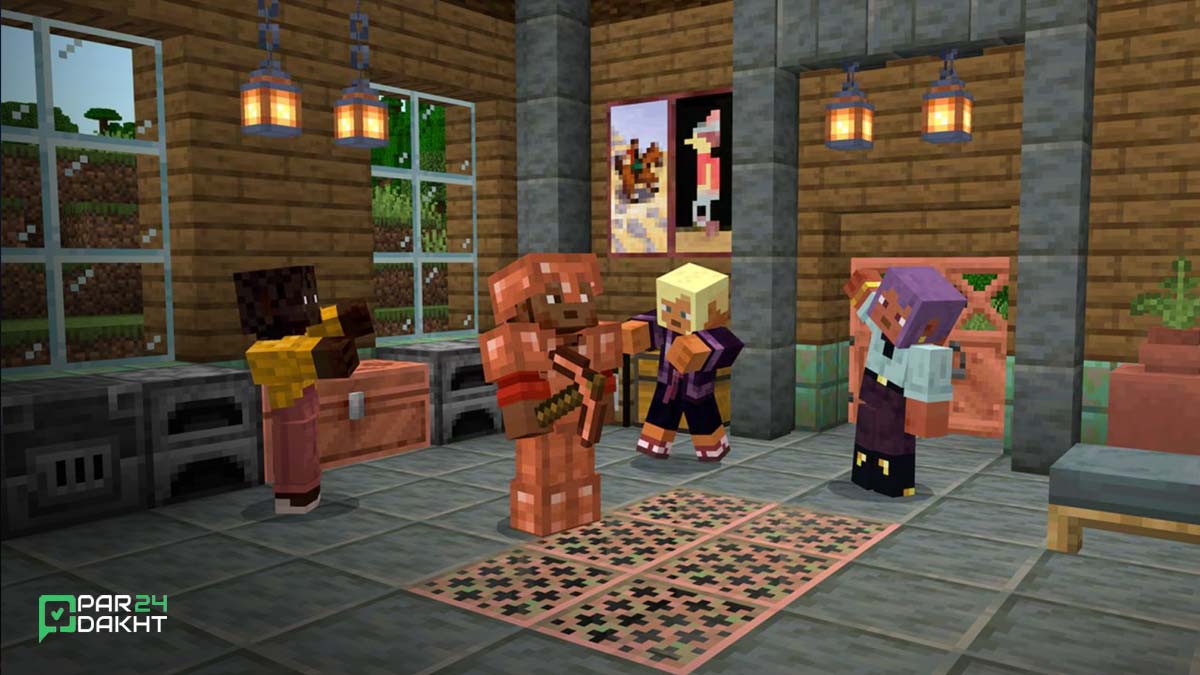 صندوق های مسی و گولم مسی هوشمند در ماینکرافت فعال شدند