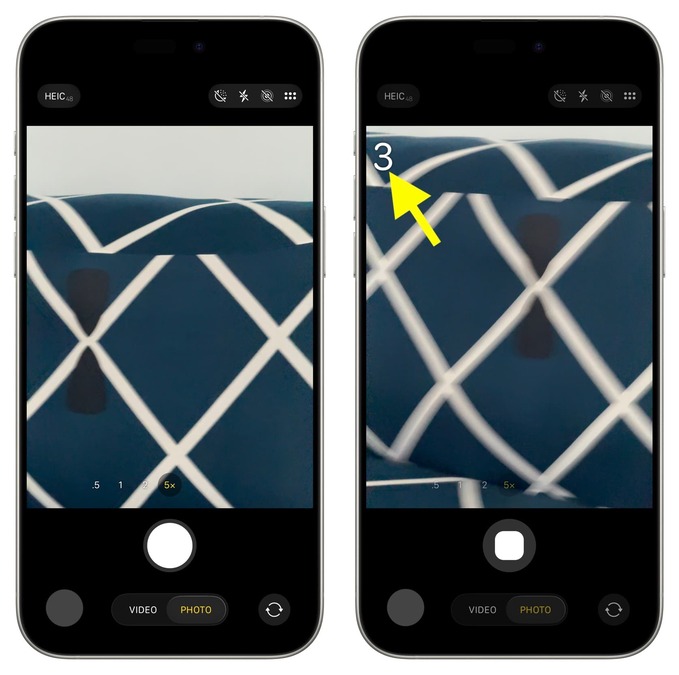 آموزش عکس گرفت با ایرپاد