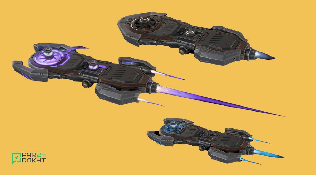 هاوربرد Cosmic Hoverboard پابجی موبایل